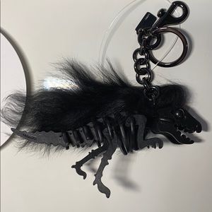 Coach Used Rexy Dinosaur Mohawk Hair RARE LIMITED